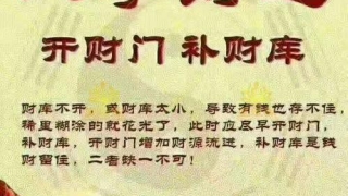 财库需要年年补吗/开财库补财库对人好不好