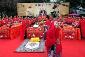 水陆法会的盛行时期影响了很多人 才有了后来的