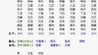 八字算命财库多少