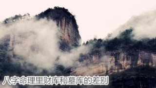 八字命理里财库和墓库的差别
